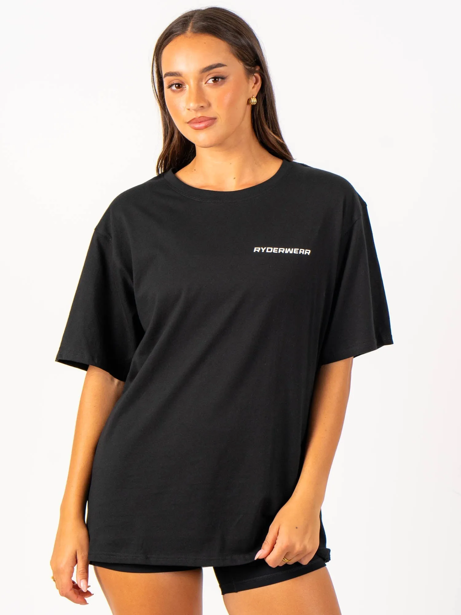 Energy Oversized T-Shirt - Black sold by Ryderwear