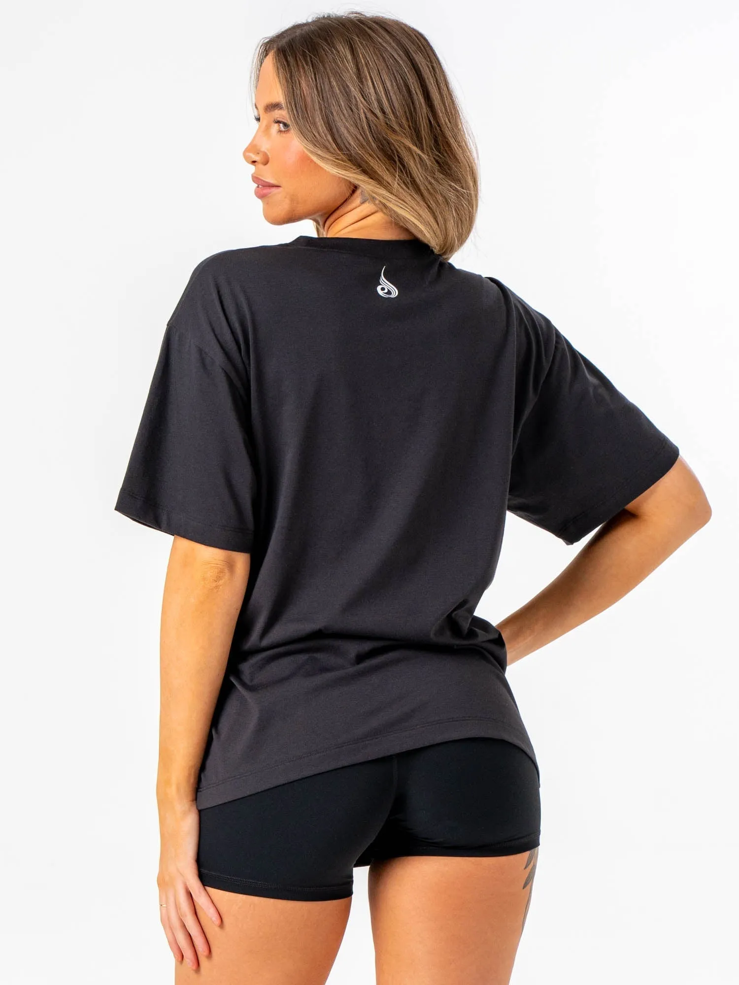 Emerge Oversized T-Shirt - Faded Black sold by Ryderwear product image thumbnail 2