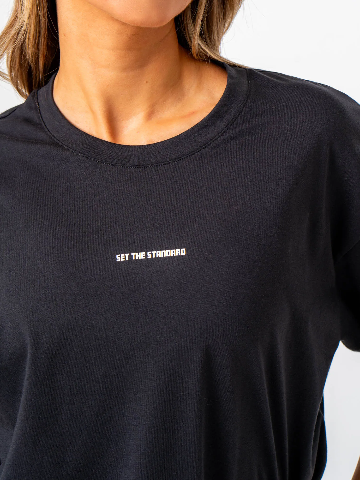 Emerge Oversized T-Shirt - Faded Black sold by Ryderwear product image thumbnail 4