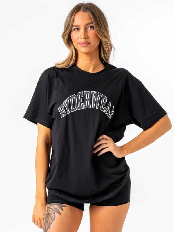 Unisex Collegiate T-Shirt - Black sold by Ryderwear