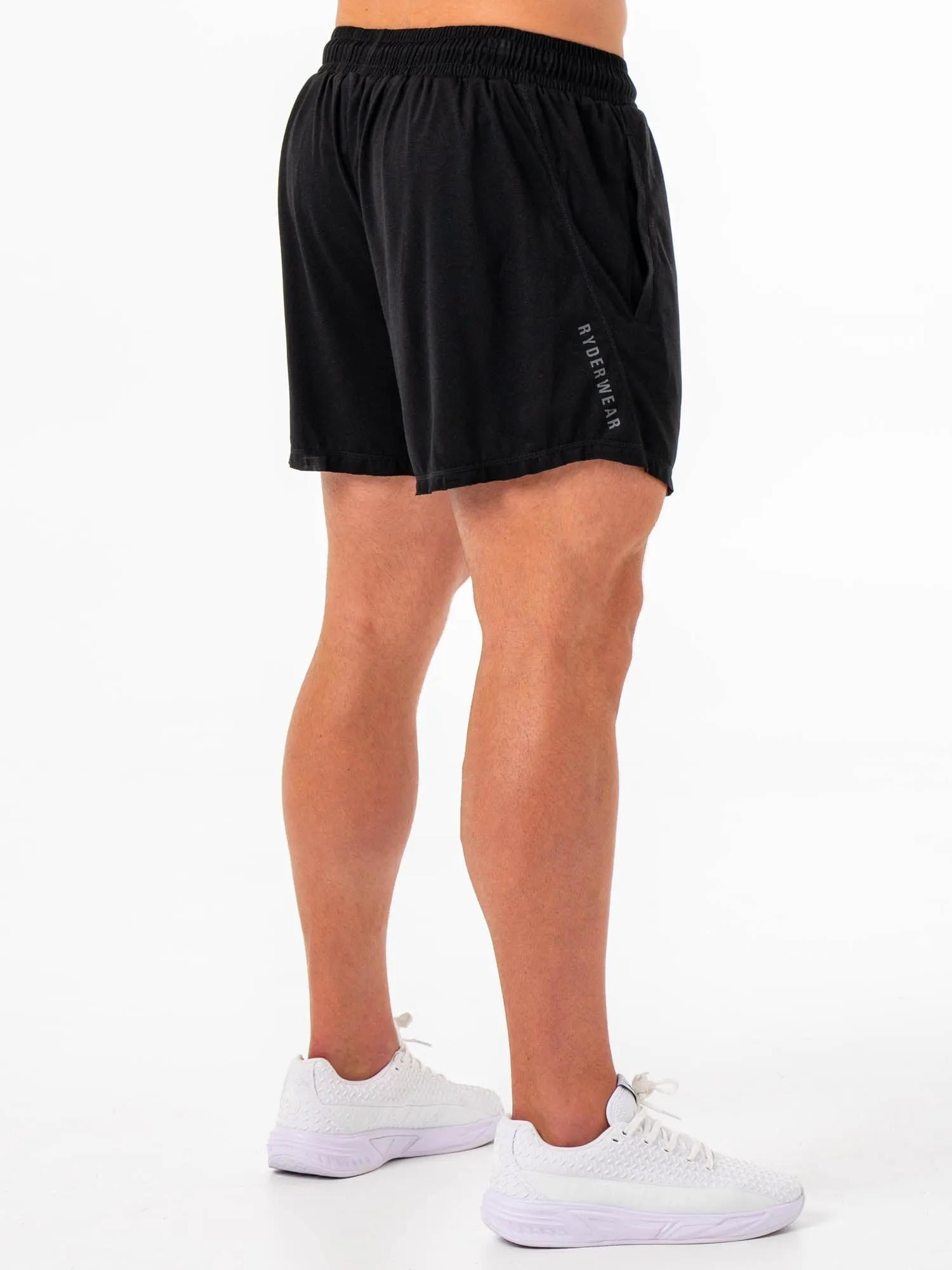 Iron Arnie Shorts - Black sold by Ryderwear product image thumbnail 2