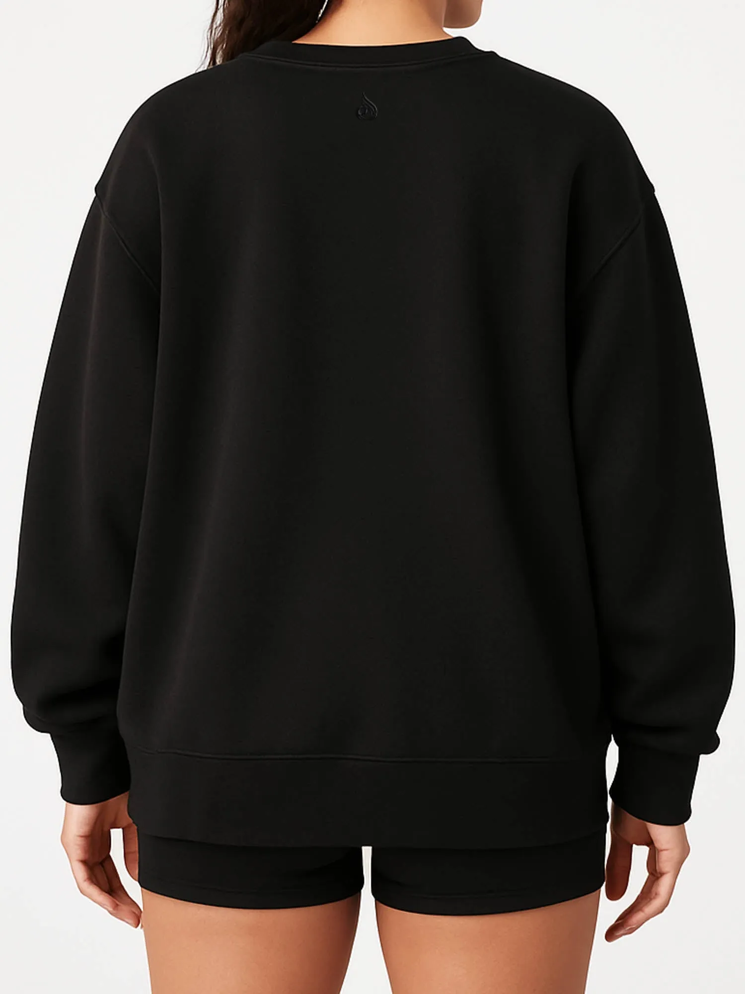 Boyfriend Pullover - Black sold by Ryderwear product image thumbnail 2