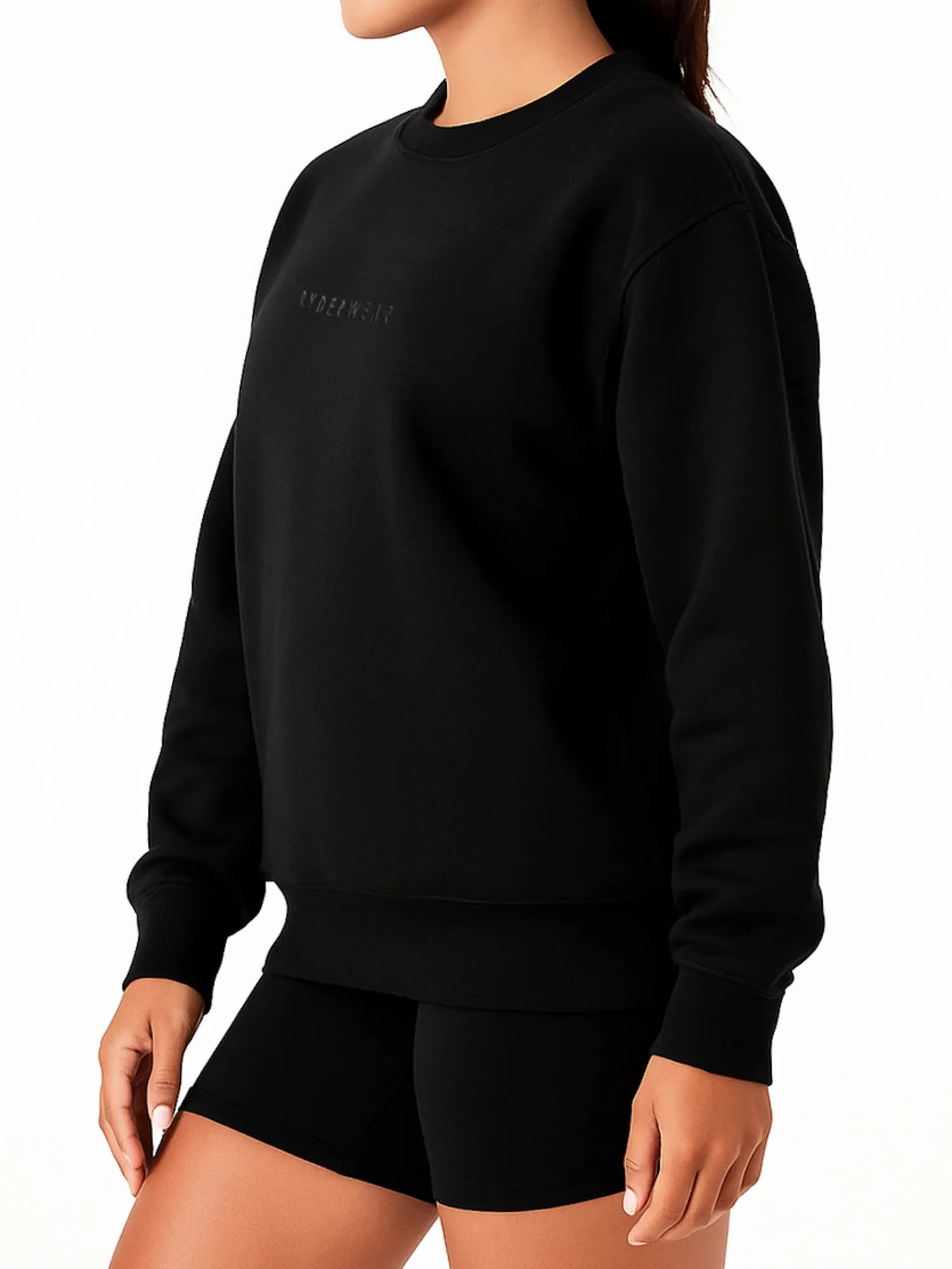 Boyfriend Pullover - Black sold by Ryderwear product image thumbnail 3