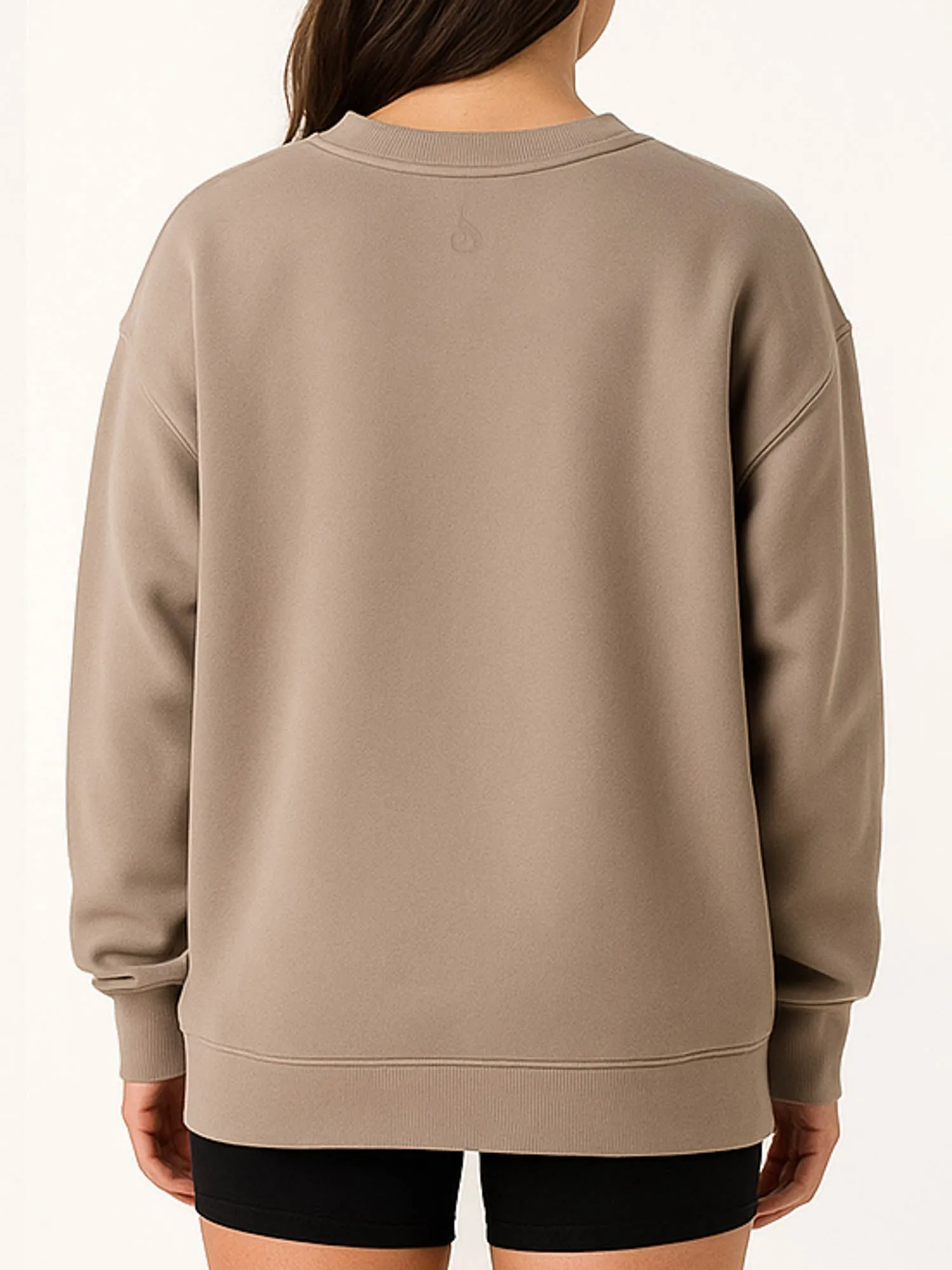 Boyfriend Pullover - Taupe sold by Ryderwear product image thumbnail 3