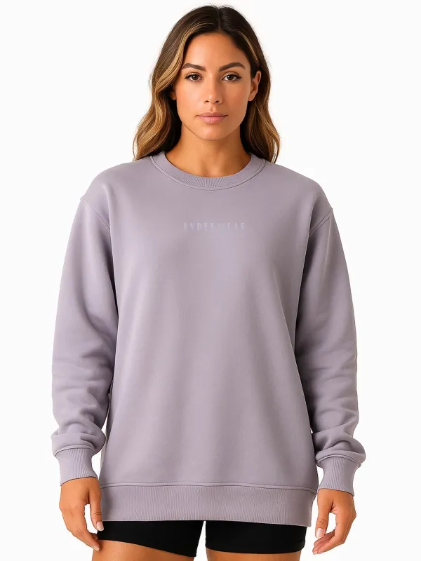 Boyfriend Pullover - Lavender sold by Ryderwear