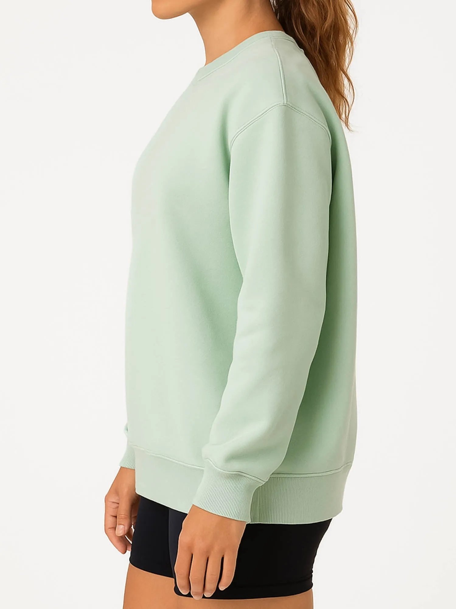 Boyfriend Pullover - Spearmint sold by Ryderwear product image thumbnail 3