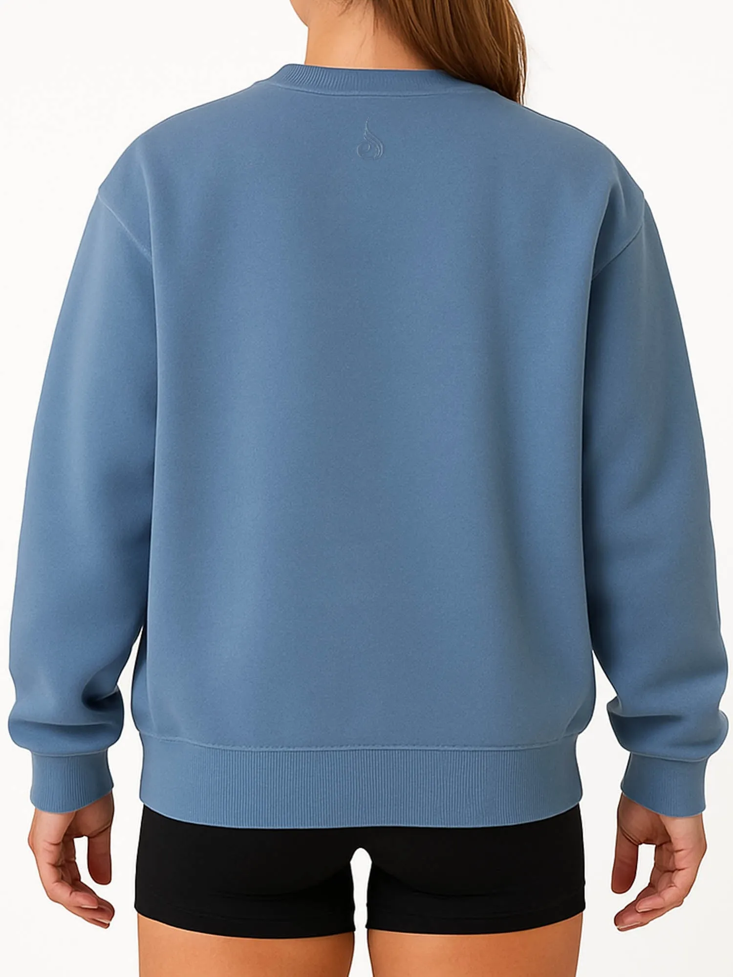 Boyfriend Pullover - Denim Blue sold by Ryderwear product image thumbnail 2