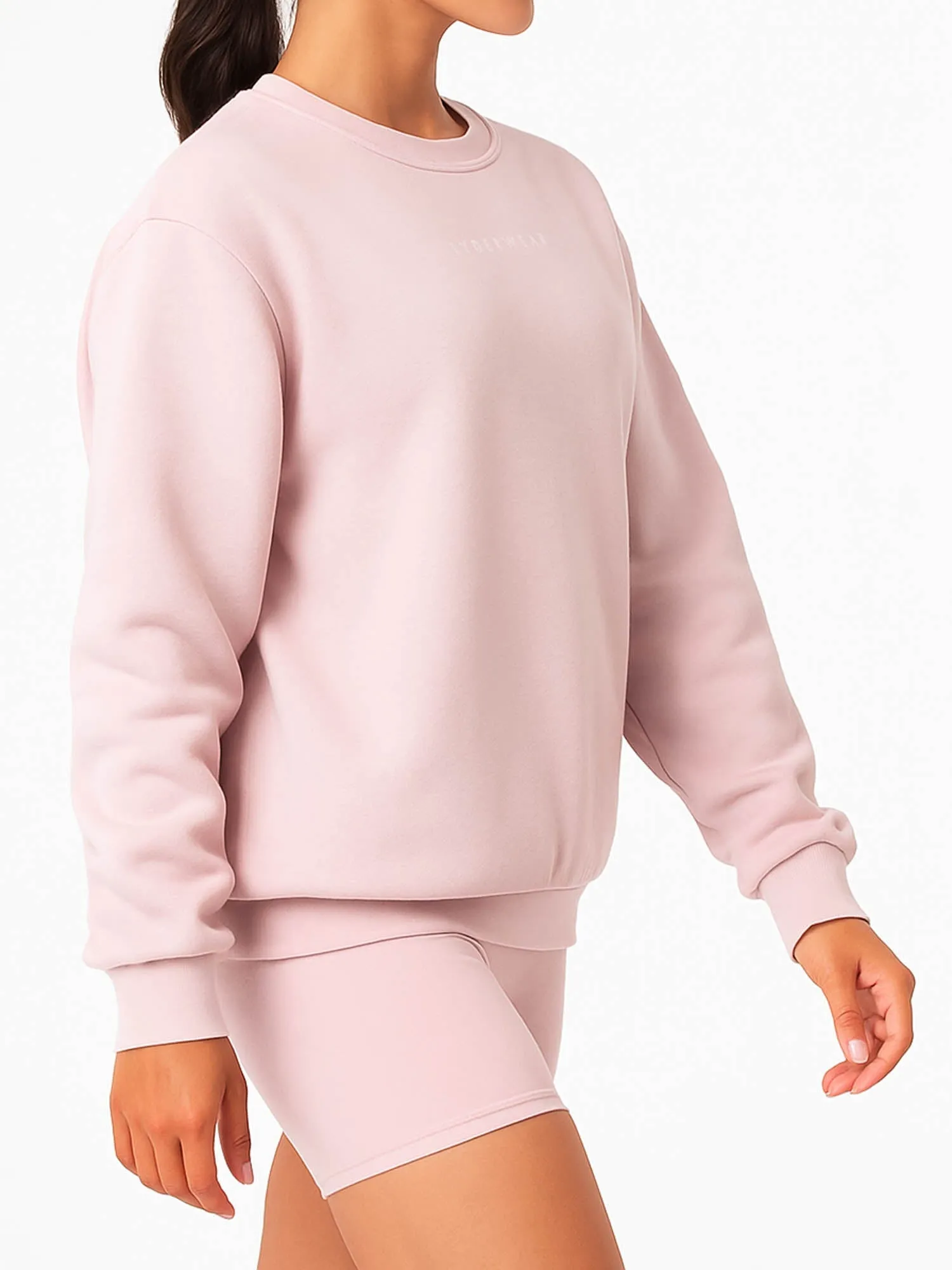 Boyfriend Pullover - Cinder sold by Ryderwear product image thumbnail 2