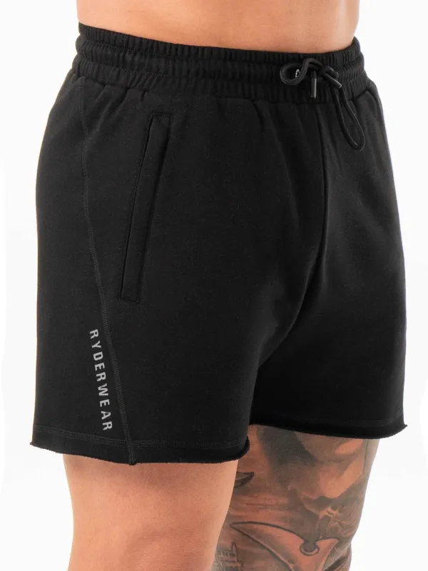 Iron 5" Track Shorts - Black made by Ryderwear
