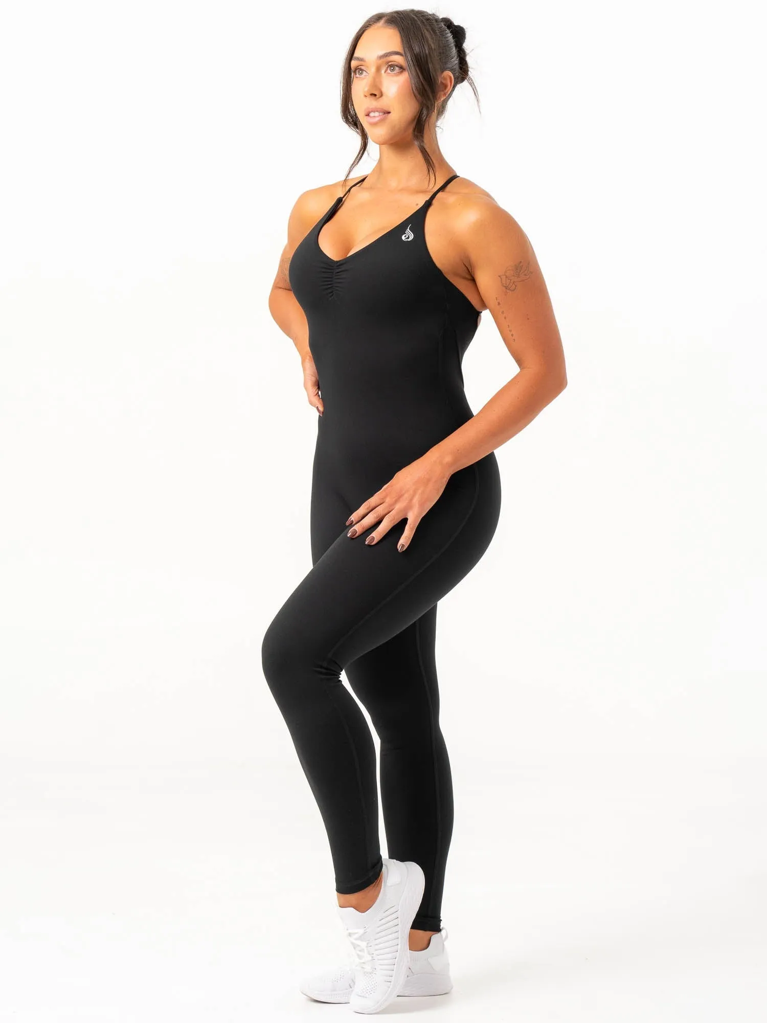 NKD Jumpsuit - Black sold by Ryderwear product image thumbnail 4