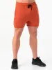 Force 5" Track Shorts - Terracotta sold by Ryderwear