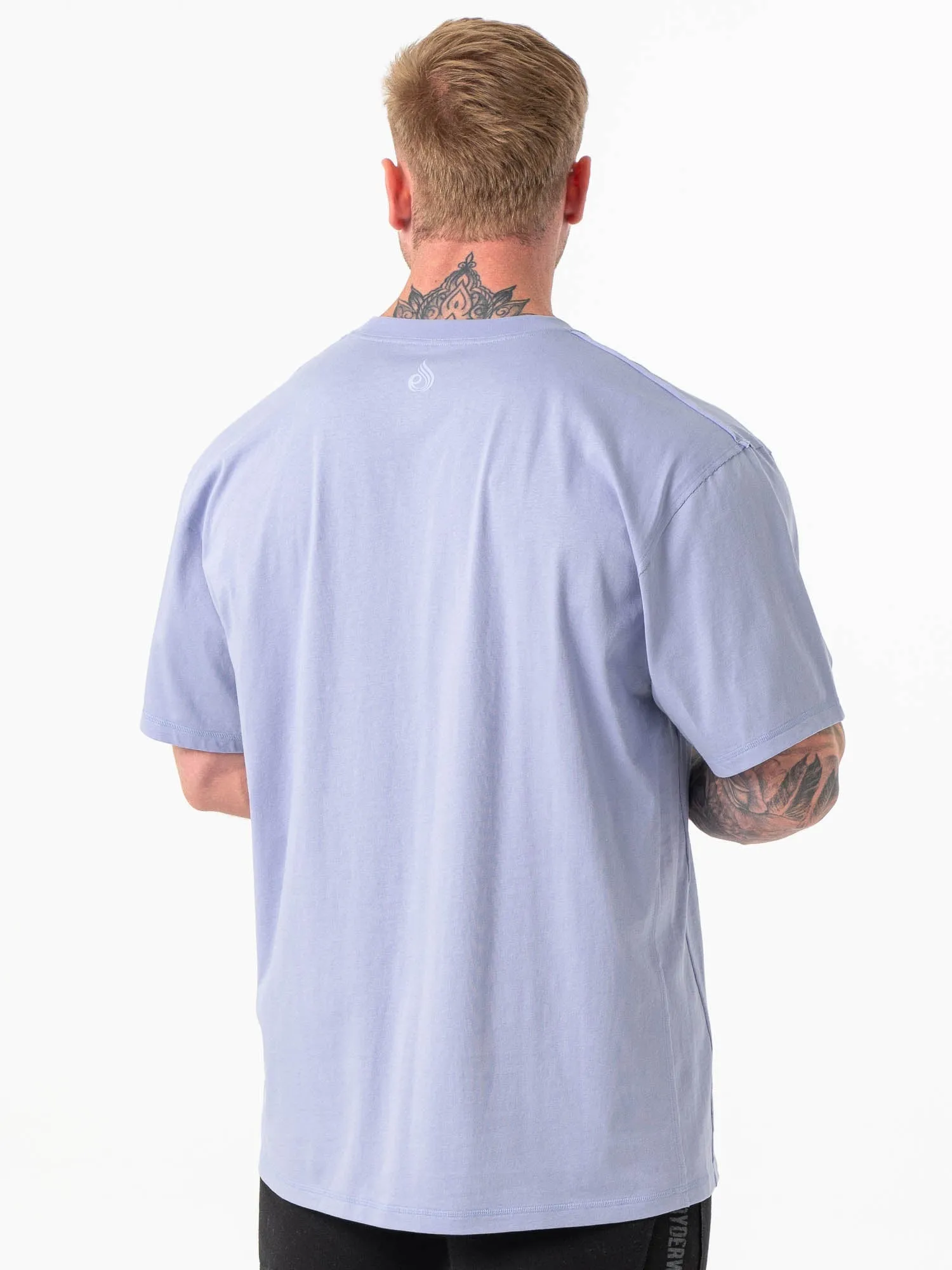 Force Oversized T-Shirt - Lilac Blue sold by Ryderwear product image thumbnail 3