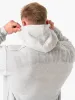 Force Hoodie - Chalk Grey Marl sold by Ryderwear