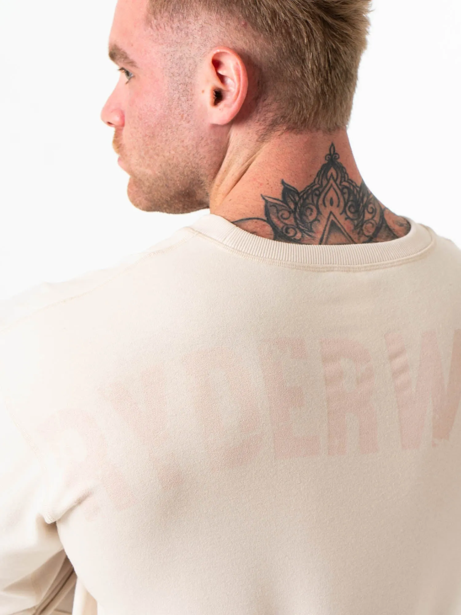 Force Crew Neck - Bone sold by Ryderwear product image thumbnail 4