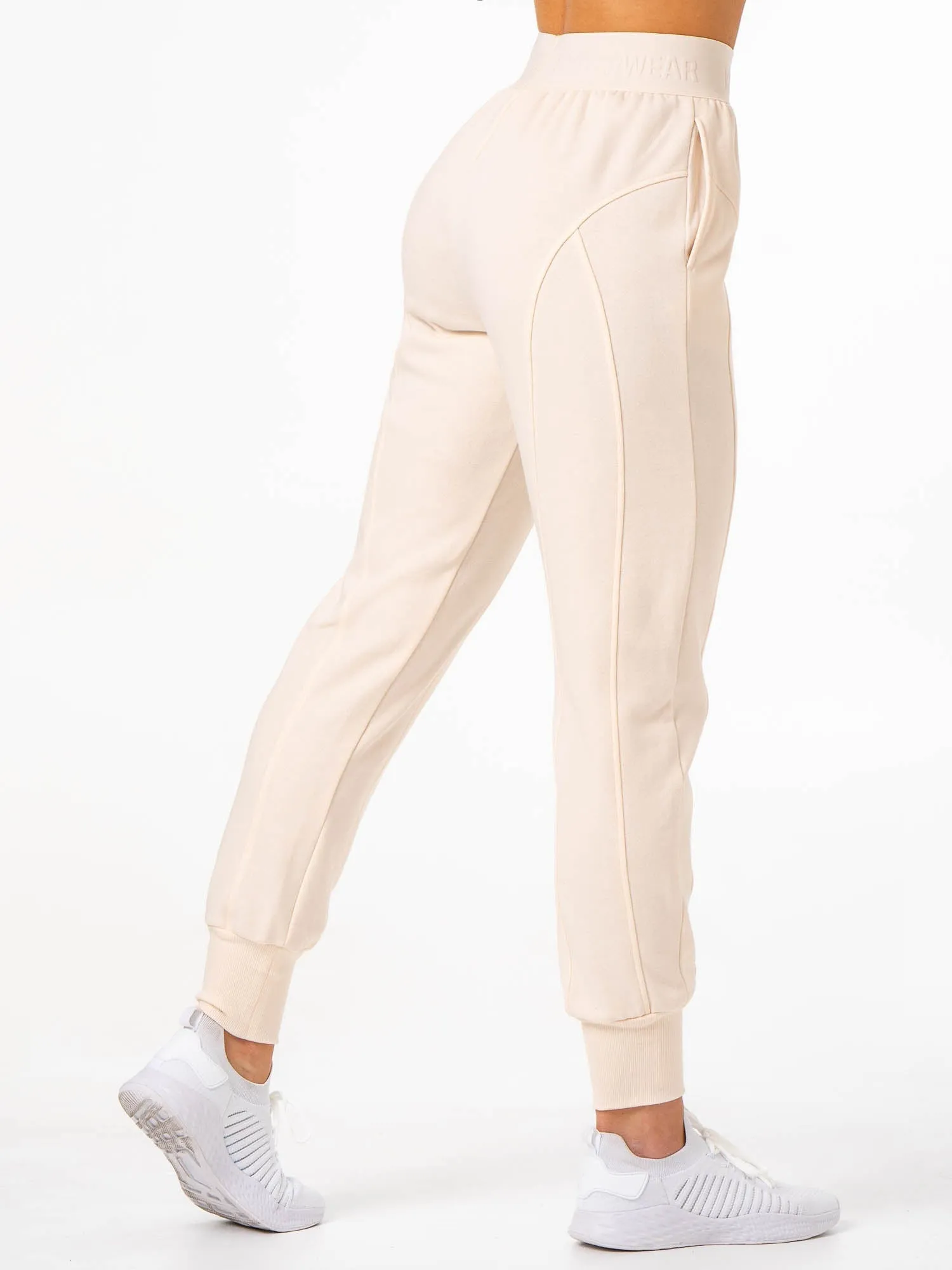 Contour Track Pants - Vanilla sold by Ryderwear product image thumbnail 2