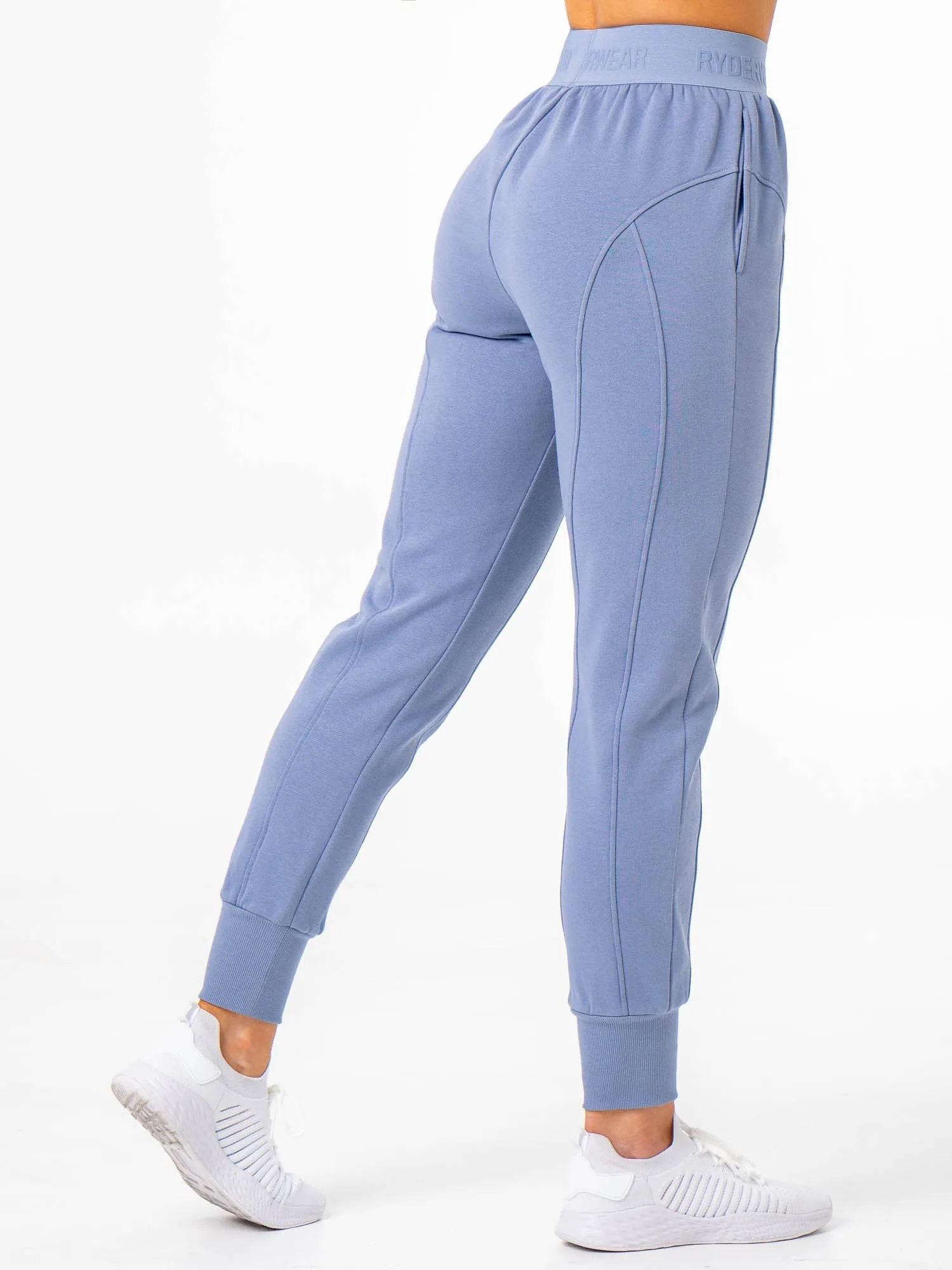 Contour Track Pants - Steel Blue sold by Ryderwear product image thumbnail 2