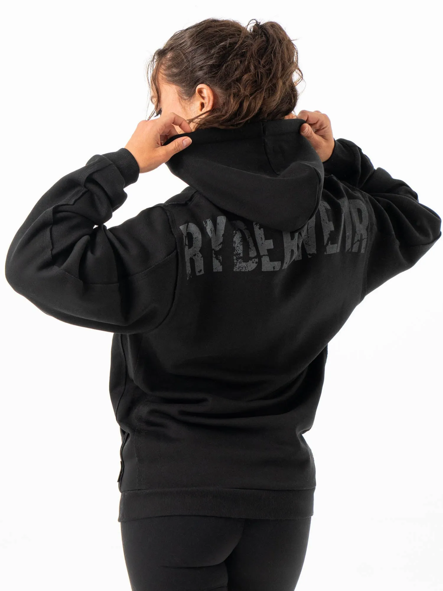 Force Hoodie - Black sold by Ryderwear product image thumbnail 3