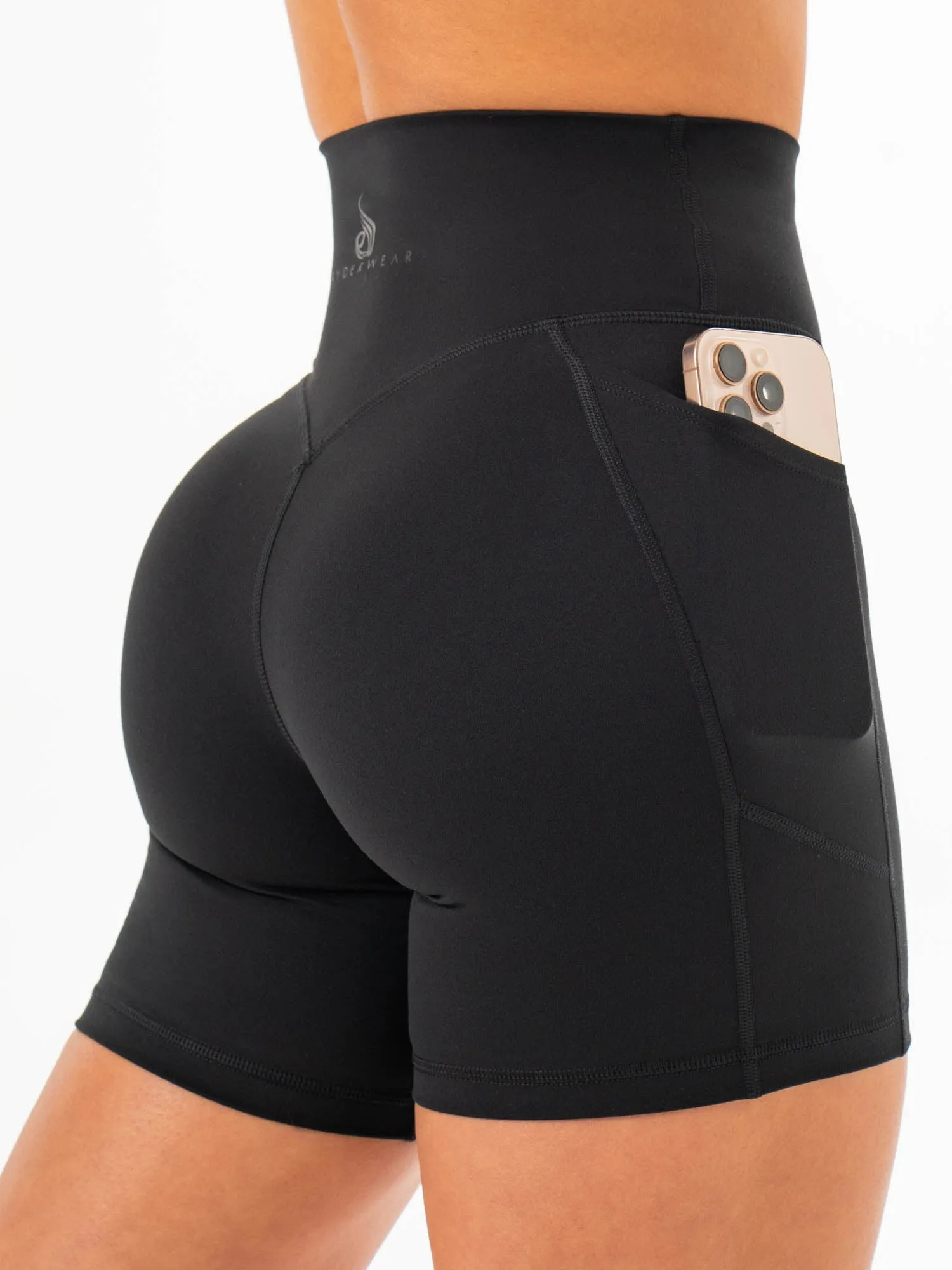 NKD Pocket Shorts - Black sold by Ryderwear product image thumbnail 4