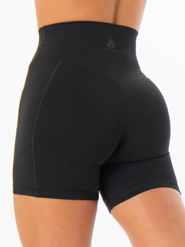 NKD Pocket Shorts - Black sold by Ryderwear