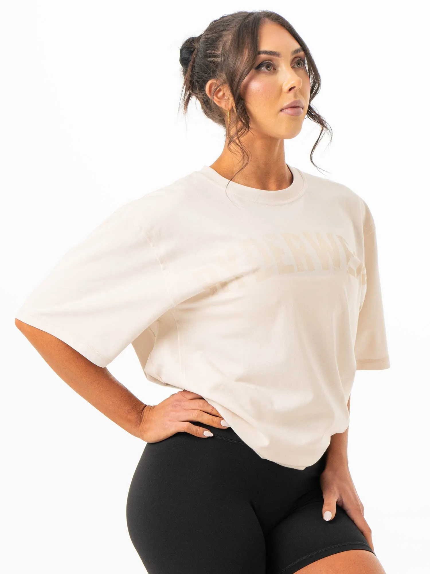 Force Oversized T-Shirt - Bone sold by Ryderwear product image thumbnail 3