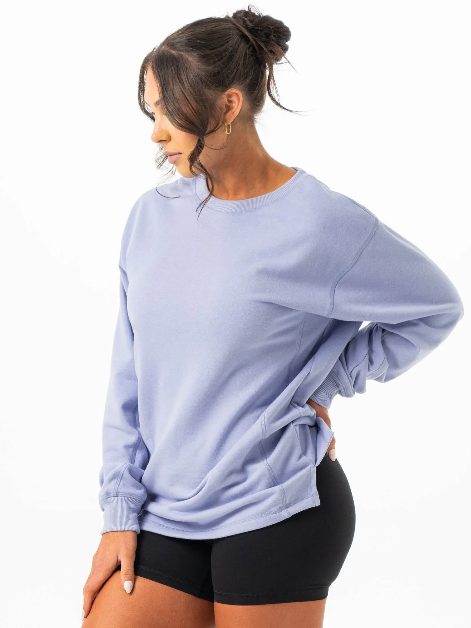 Force Crew Neck - Lilac Blue sold by Ryderwear product image thumbnail 3
