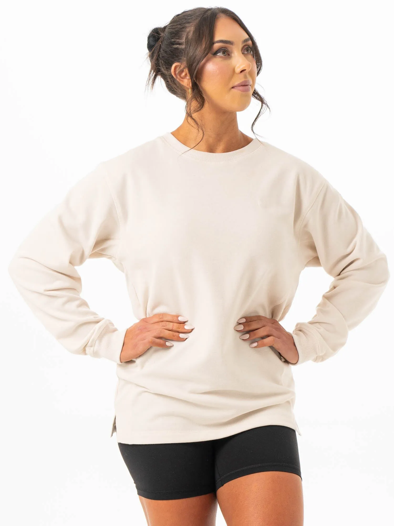 Force Crew Neck - Bone sold by Ryderwear product image thumbnail 3
