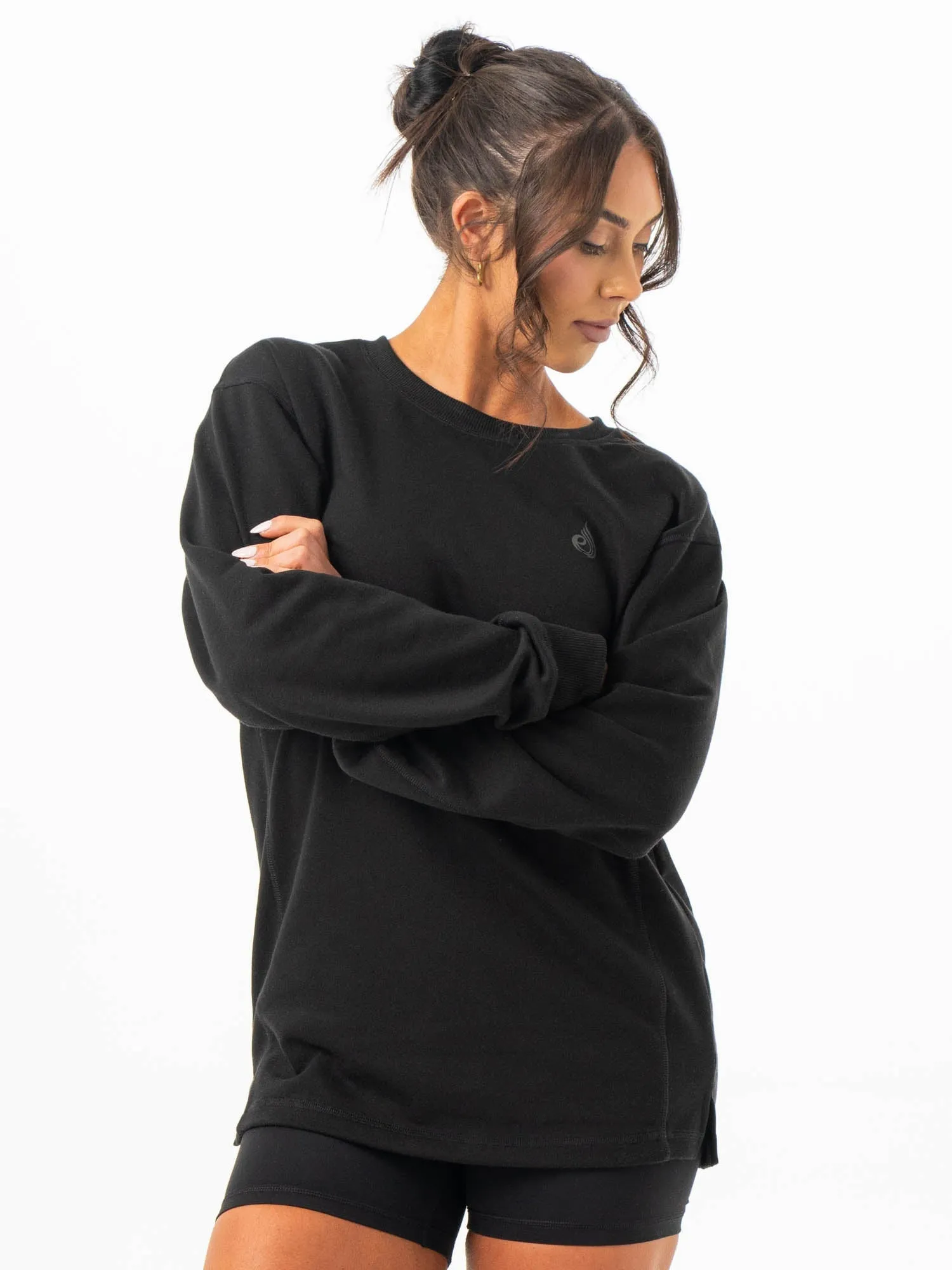 Force Crew Neck - Black sold by Ryderwear product image thumbnail 3