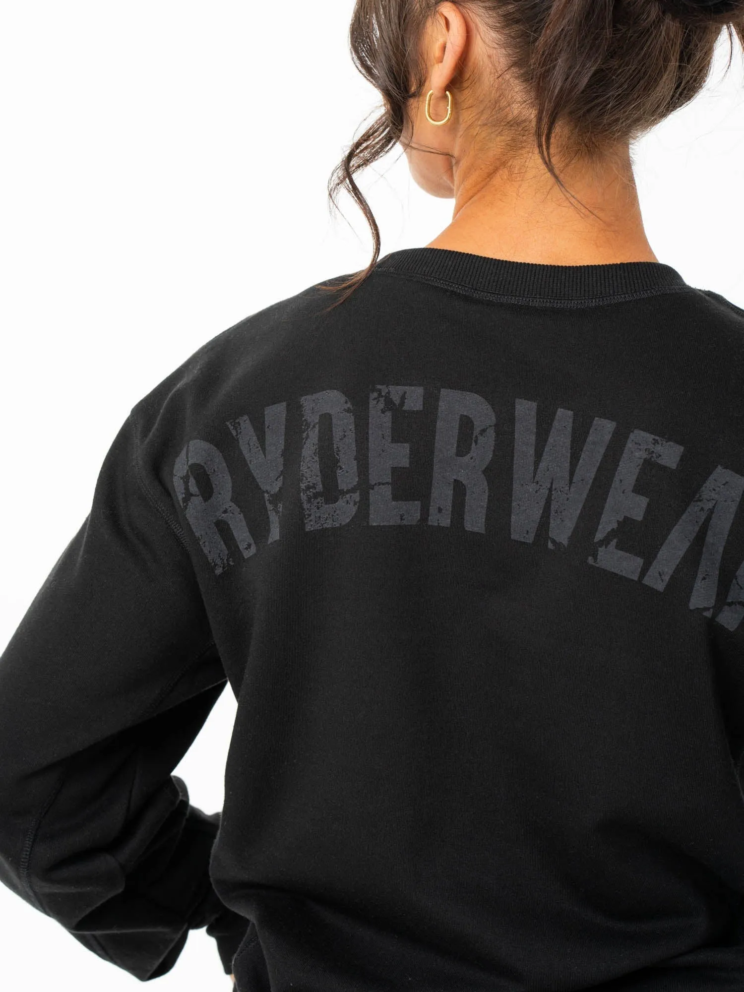 Force Crew Neck - Black sold by Ryderwear product image thumbnail 4