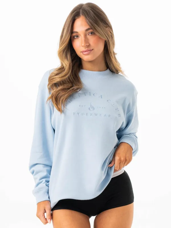 Tempo Sweater - Sky Blue sold by Ryderwear