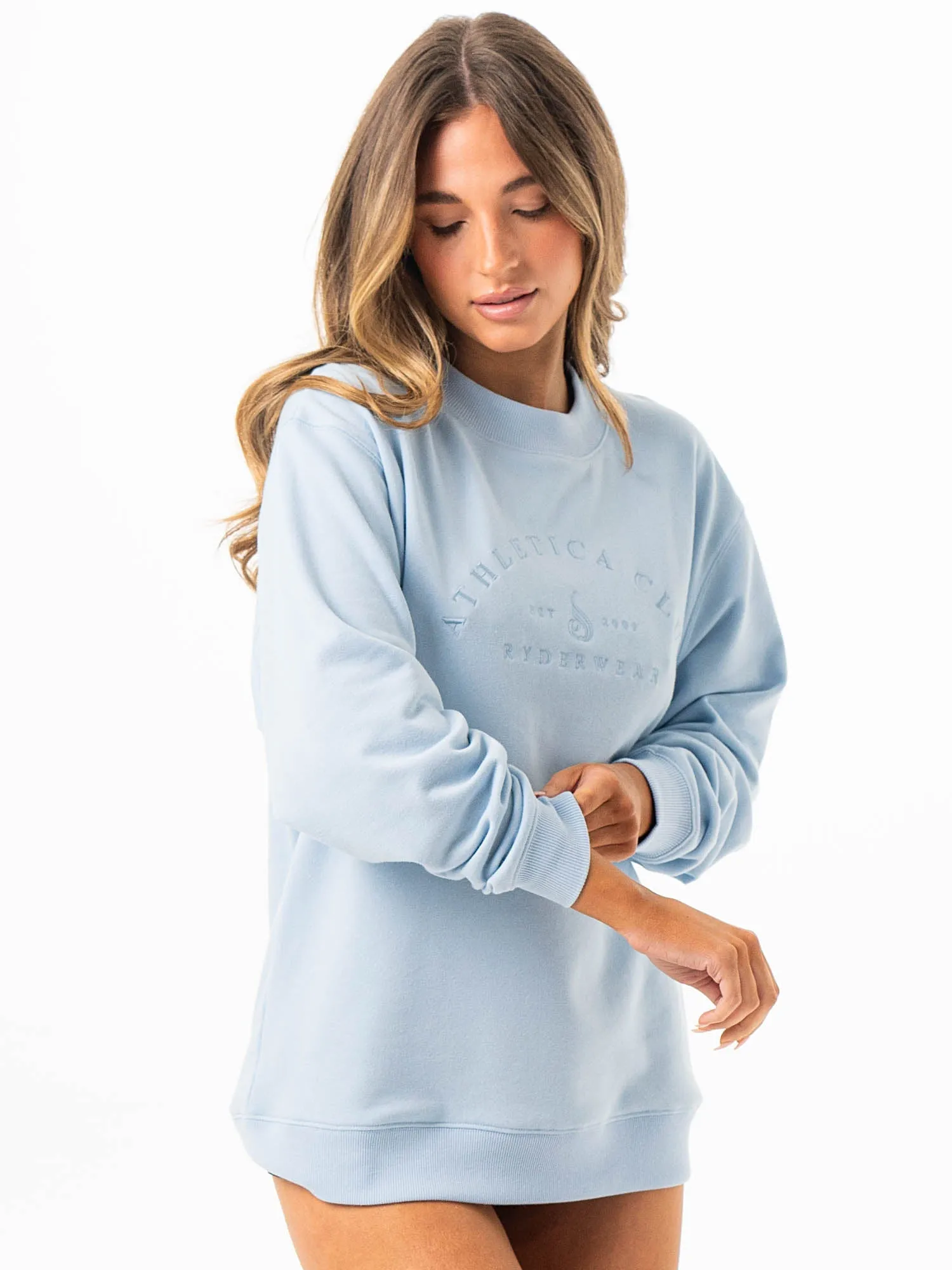 Tempo Sweater - Sky Blue sold by Ryderwear product image thumbnail 5