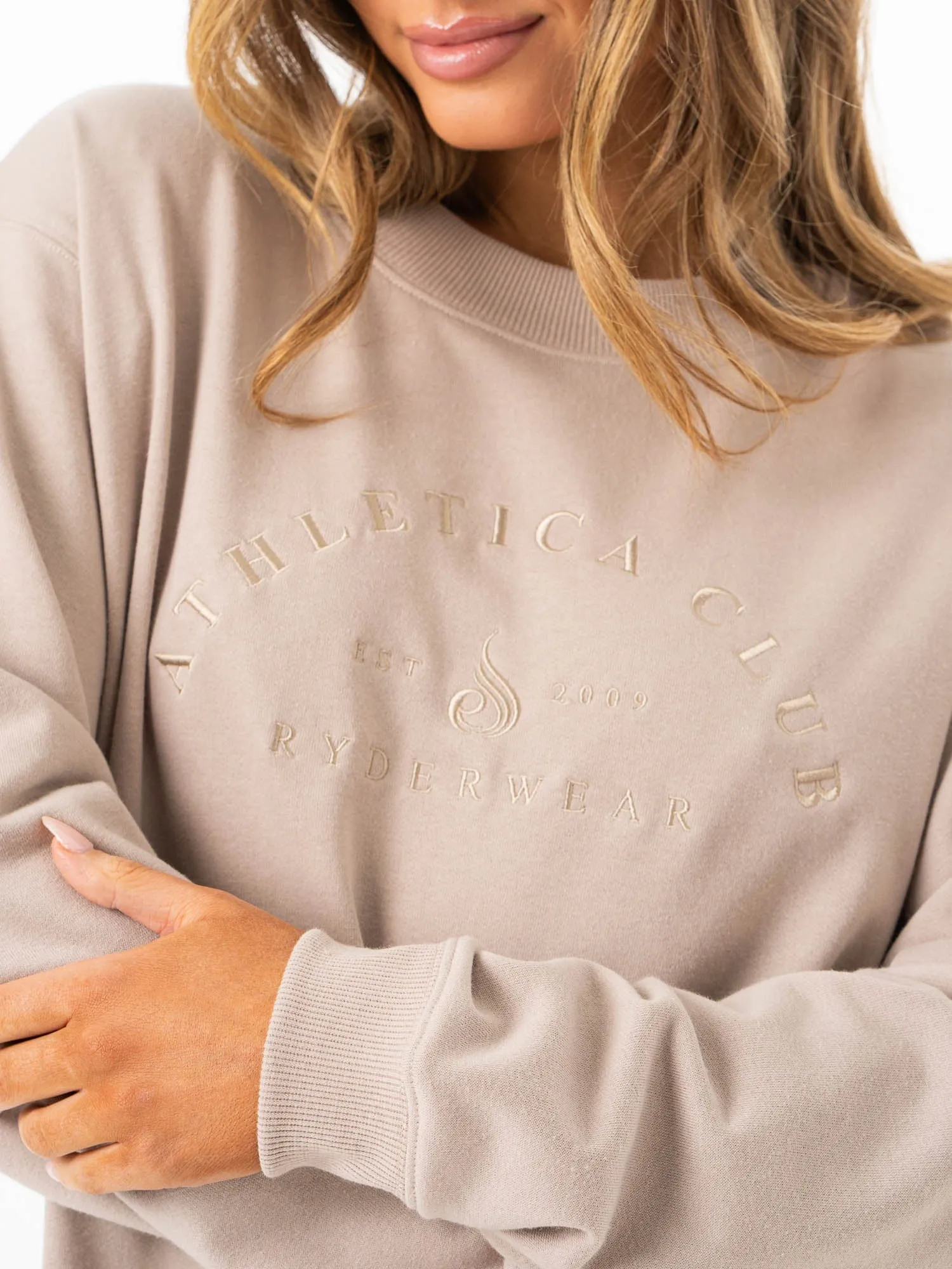 Tempo Sweater - Almond sold by Ryderwear product image thumbnail 2