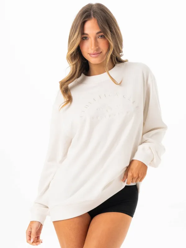 Tempo Sweater - Vanilla sold by Ryderwear