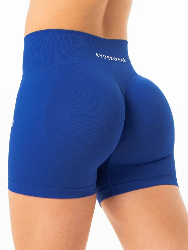 Sculpt Seamless Shorts - Cobalt sold by Ryderwear
