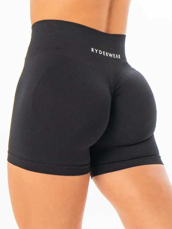 Sculpt Seamless Shorts - Black sold by Ryderwear