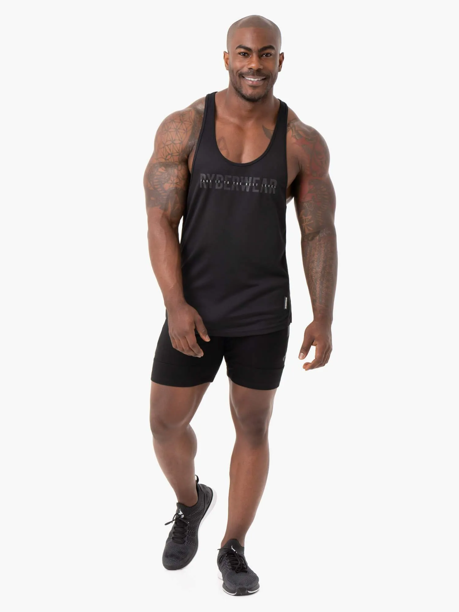 Energy Mesh T-Back - Black sold by Ryderwear product image thumbnail 5