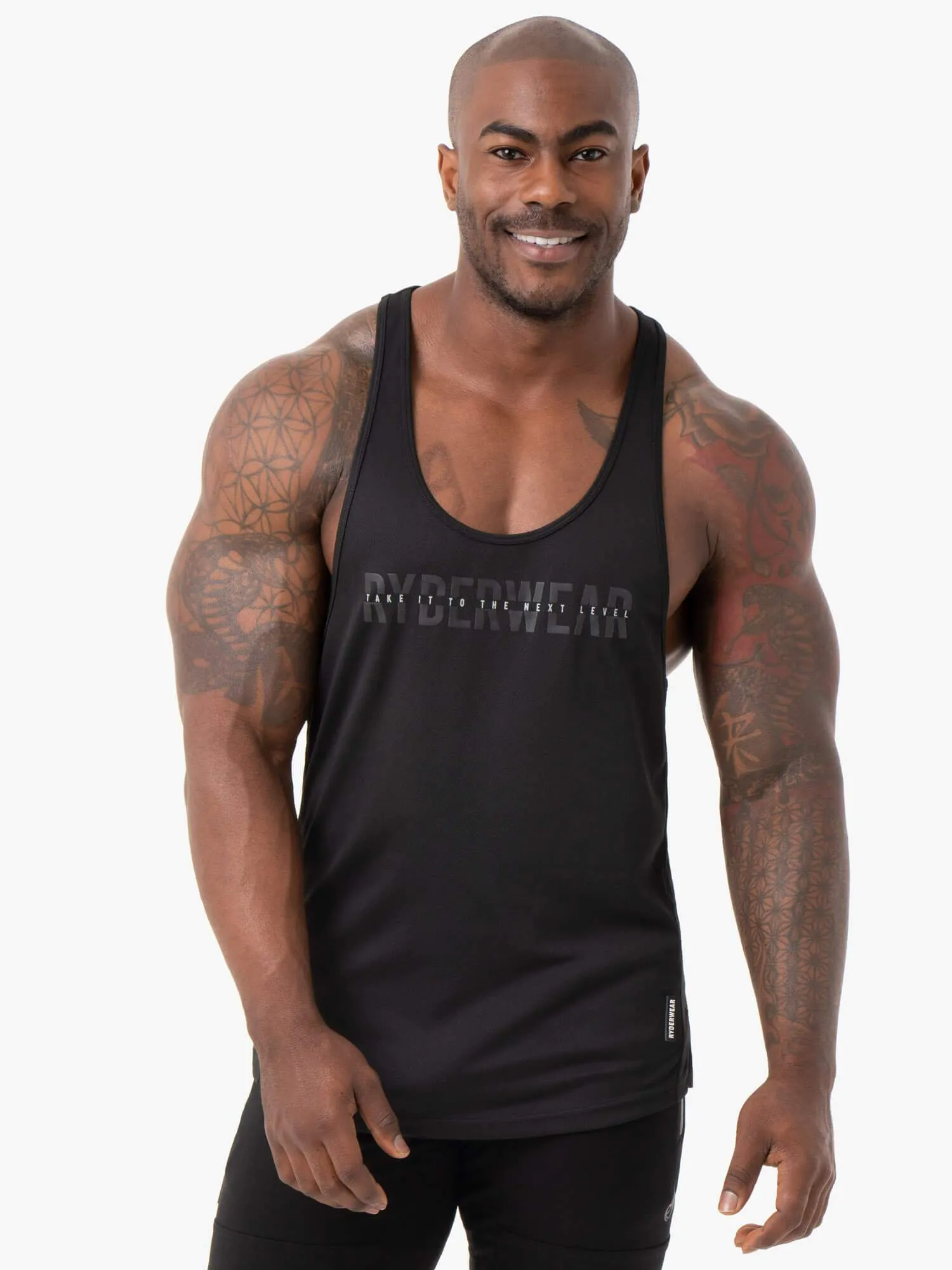Energy Mesh T-Back - Black sold by Ryderwear