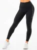 Staples Scrunch Bum Leggings - Black sold by Ryderwear