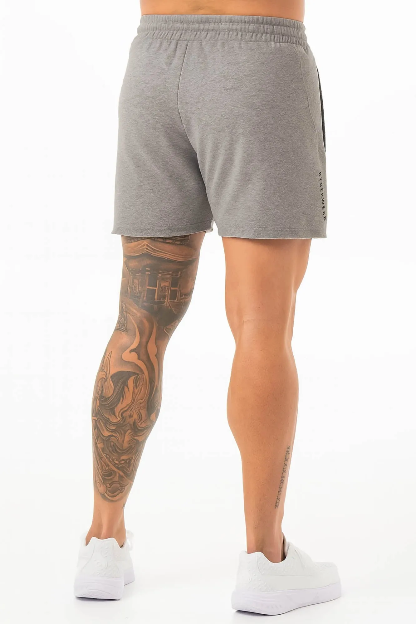 Iron 5" Track Shorts - Grey Marl sold by Ryderwear product image thumbnail 3