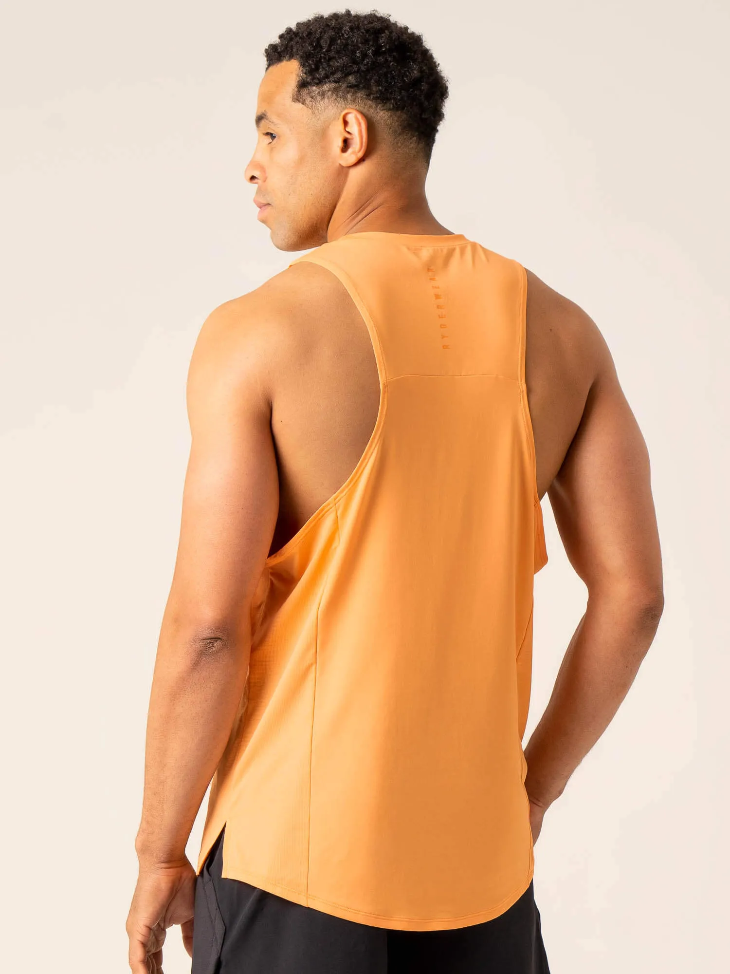 Dynamic Baller Tank - Orange Sherbet sold by Ryderwear product image thumbnail 3