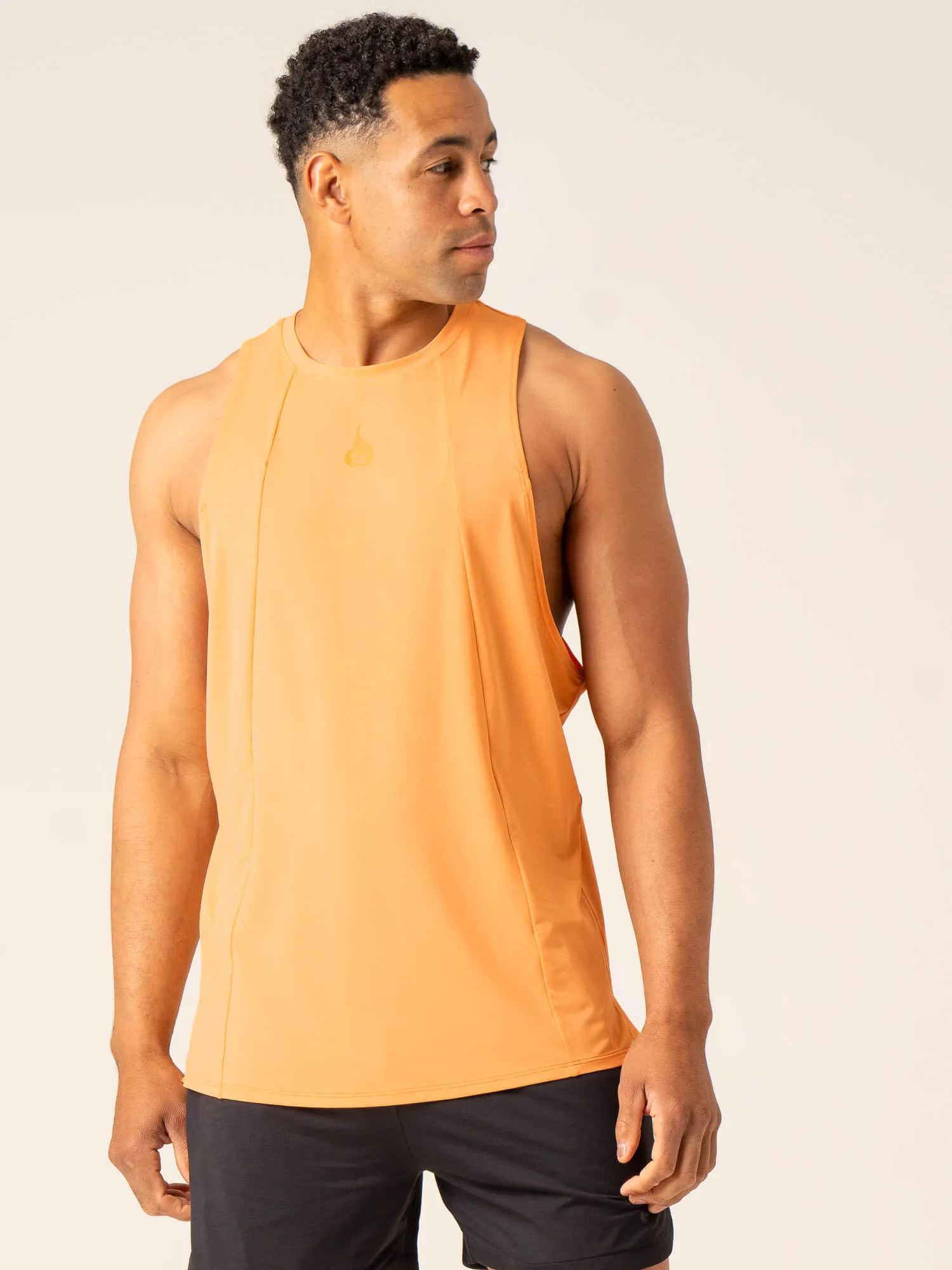 Dynamic Baller Tank - Orange Sherbet sold by Ryderwear product image thumbnail 4