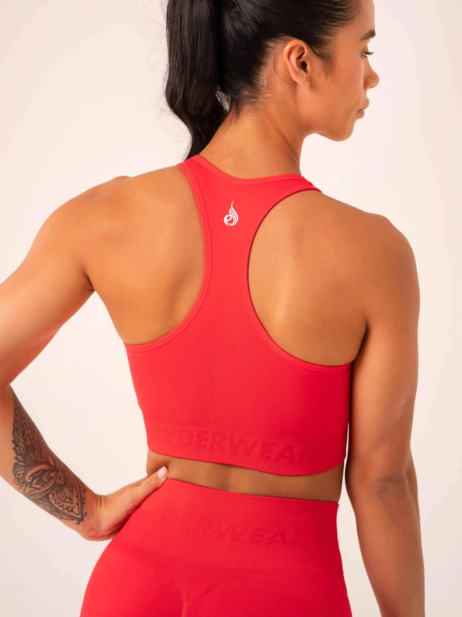 Lift Seamless High Neck Sports Bra - Chilli sold by Ryderwear product image thumbnail 2