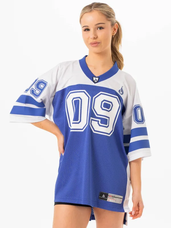 Varsity Jersey - Cobalt sold by Ryderwear
