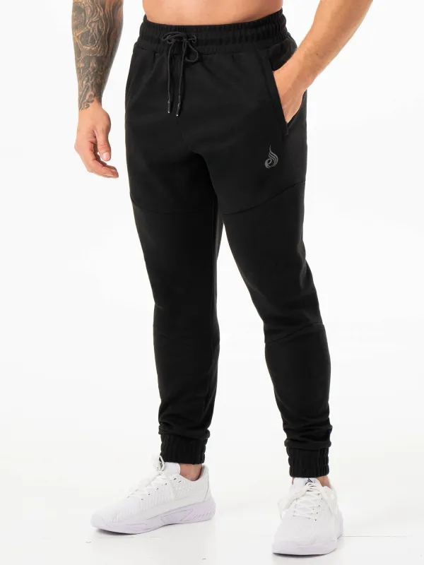 Soft Tech Trackpants - Black sold by Ryderwear