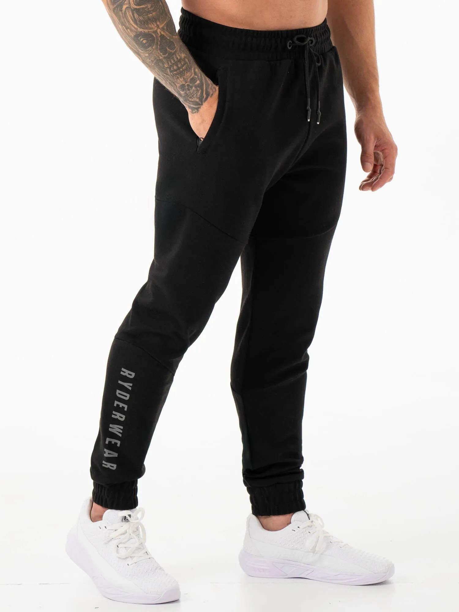 Soft Tech Trackpants - Black sold by Ryderwear product image thumbnail 3