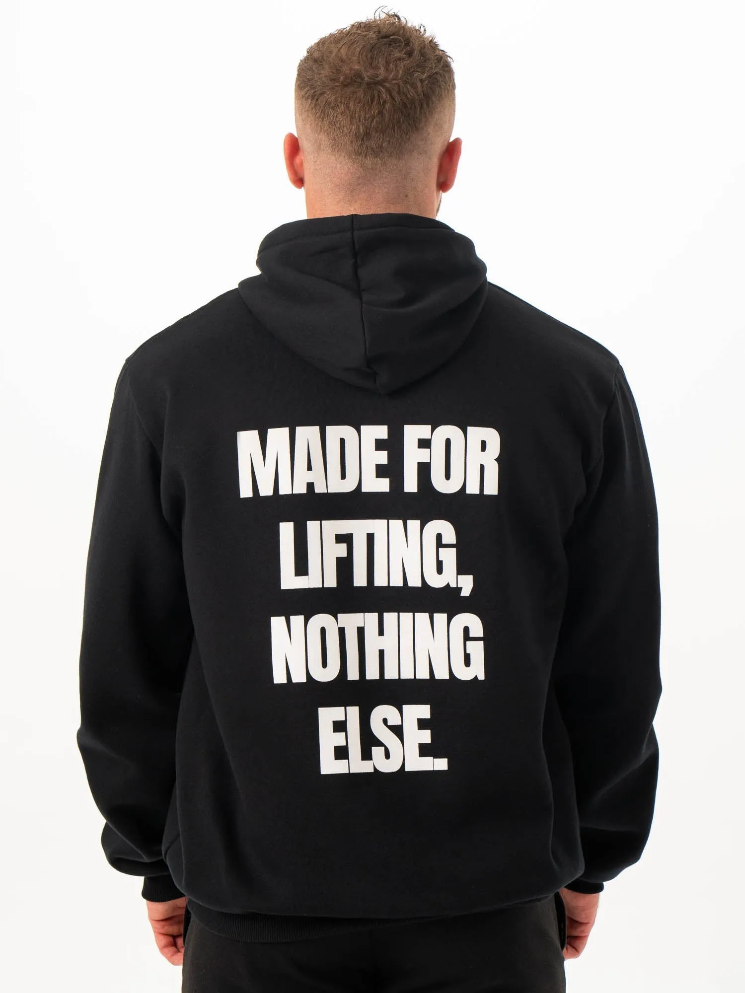 Lifting Only Pullover Hoodie - Black sold by Ryderwear product image thumbnail 4