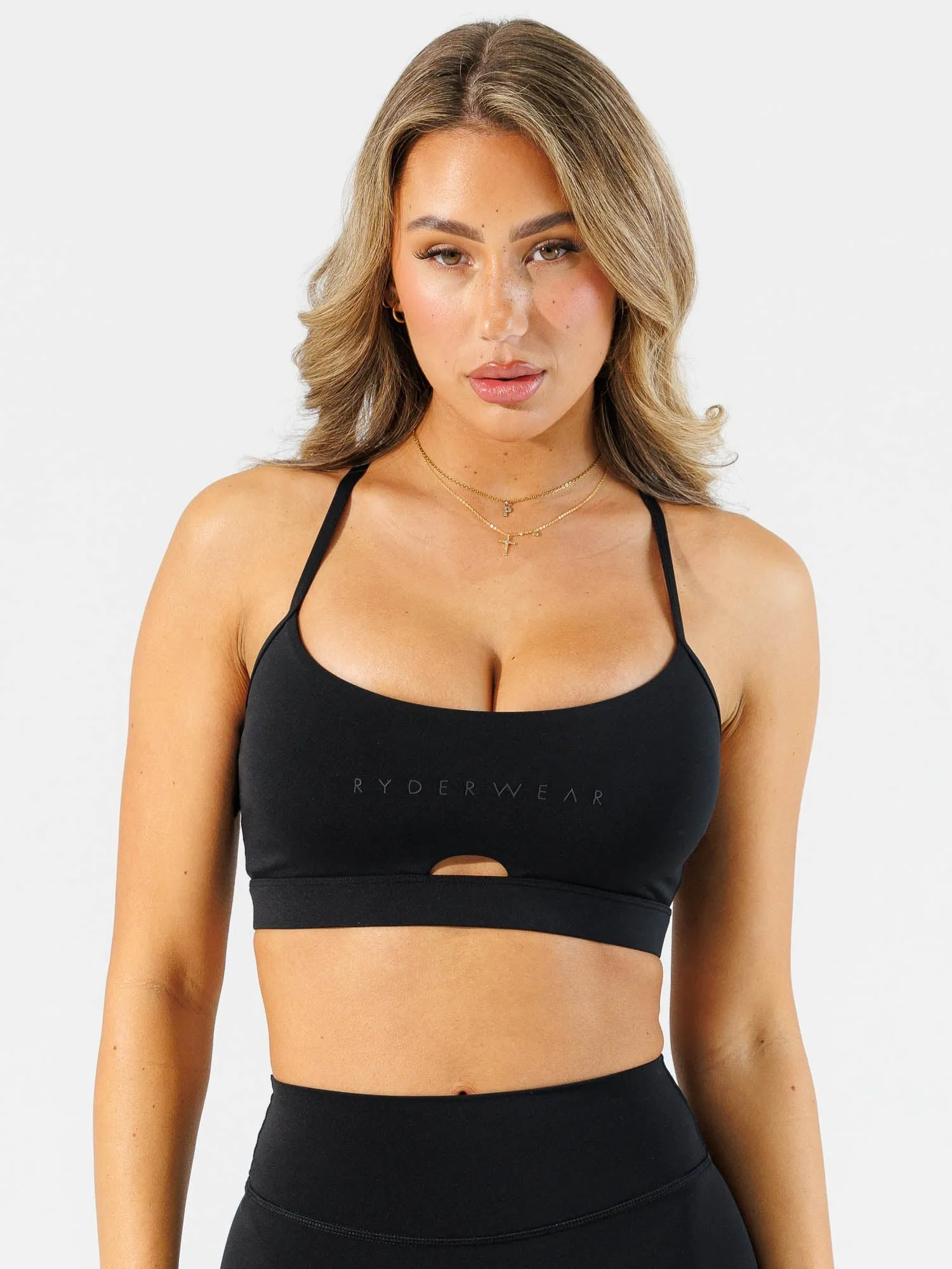 NKD Staples Bra - Black sold by Ryderwear