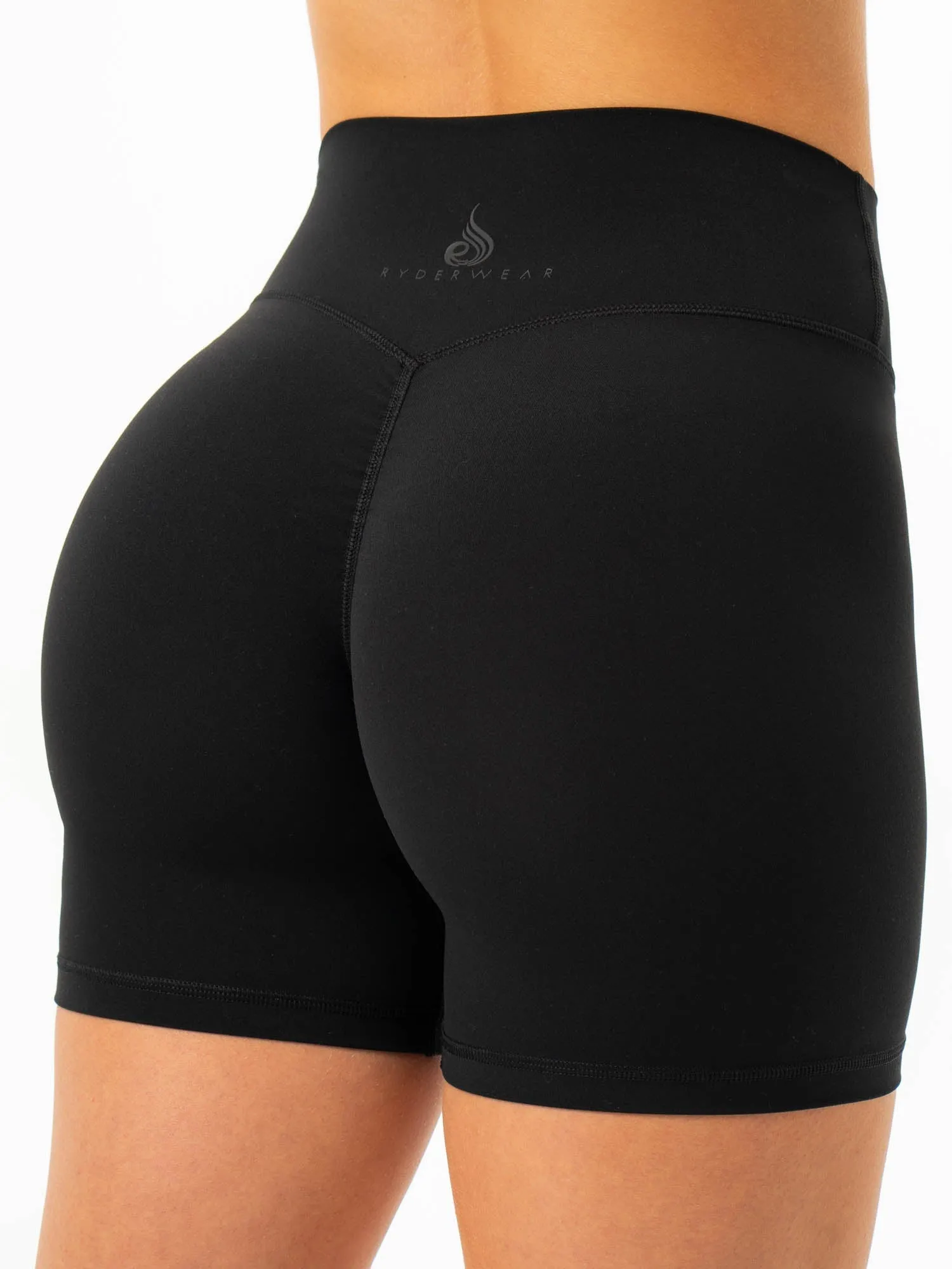 NKD Invisible Scrunch Shorts - Black sold by Ryderwear product image thumbnail 5