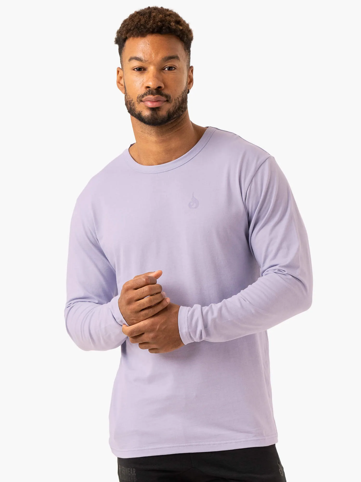 Lift Long Sleeve T-Shirt - Lavender sold by Ryderwear product image thumbnail 2