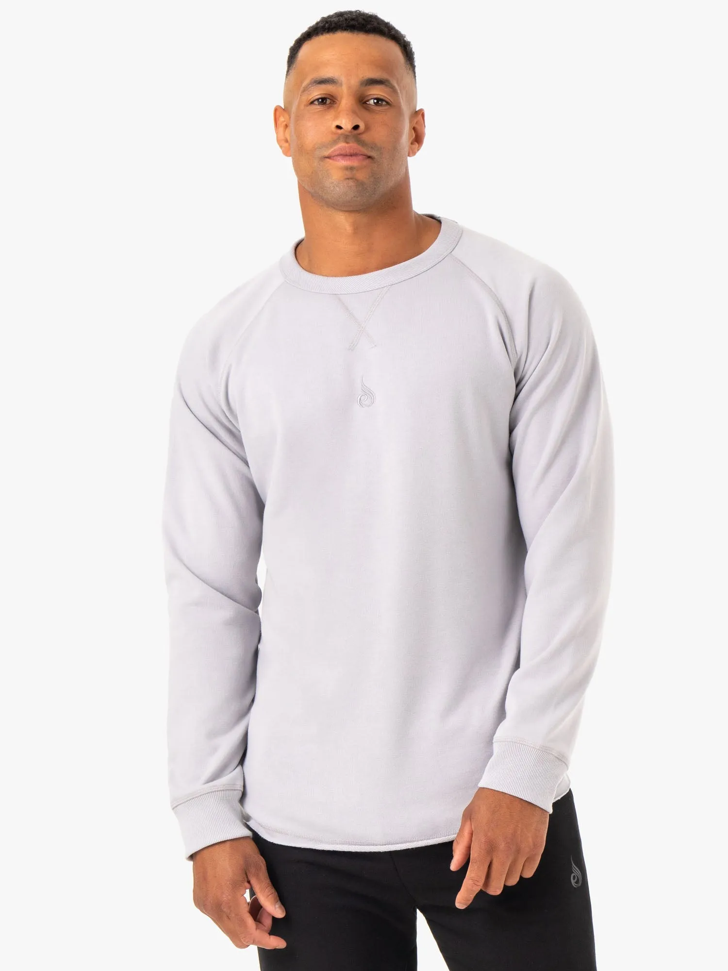 Restore Crew Neck - Snow Grey sold by Ryderwear product image thumbnail 3