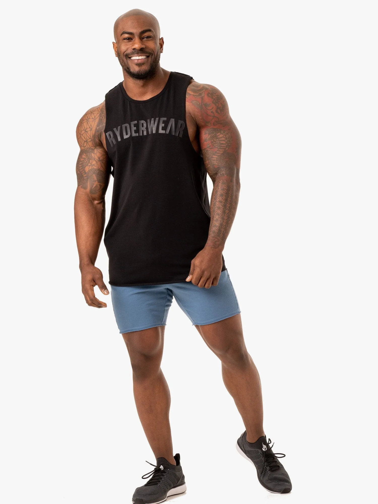 Force 6" Track Short - Blue sold by Ryderwear product image thumbnail 5